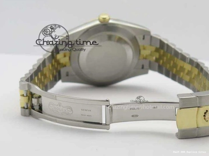 Best AAA Replica Sites On Dial Noob Silver Jubilee YG 126303 A 41mm Wrapped 1:1 Compact SS YG 3764 Bracelet Best Edition DateJust 0116